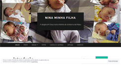 Desktop Screenshot of ninaminhafilha.com